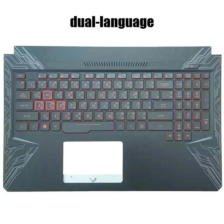 Cover case for Asus TUF5 FX80G FX80 ZX80G ZX80S FZ80G FX504 Keyboard C Case  upper palmrest topcase keyboard shell Asus laptop repair parts