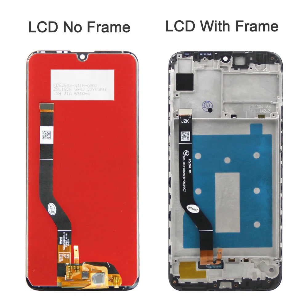 6.26'' For Huawei Y7 2019 LCD Display Touch Screen for Huawei Y7Prime 2019 DUB-LX1 DUB-LX3 With Frame Replacement Parts HUAWEI phone repair parts