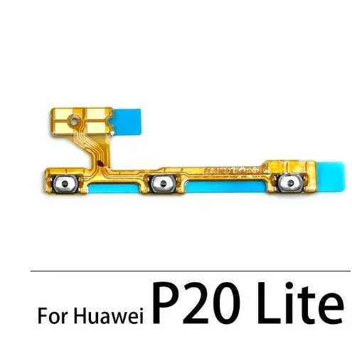 Power Switch On Off Button Volume control Key Button Flex Cable For Huawei P20 P30 P40 P50 P60 Pura 70 Pro Lite P50E Huawei phone repair parts