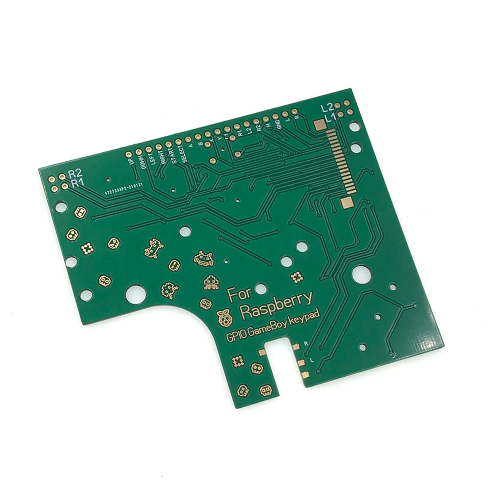 For GB DIY 6 Buttons PCB Board Switch Wire Connector Kit For Raspberry For GameBoy GPIO DMG-001 Game console repair parts