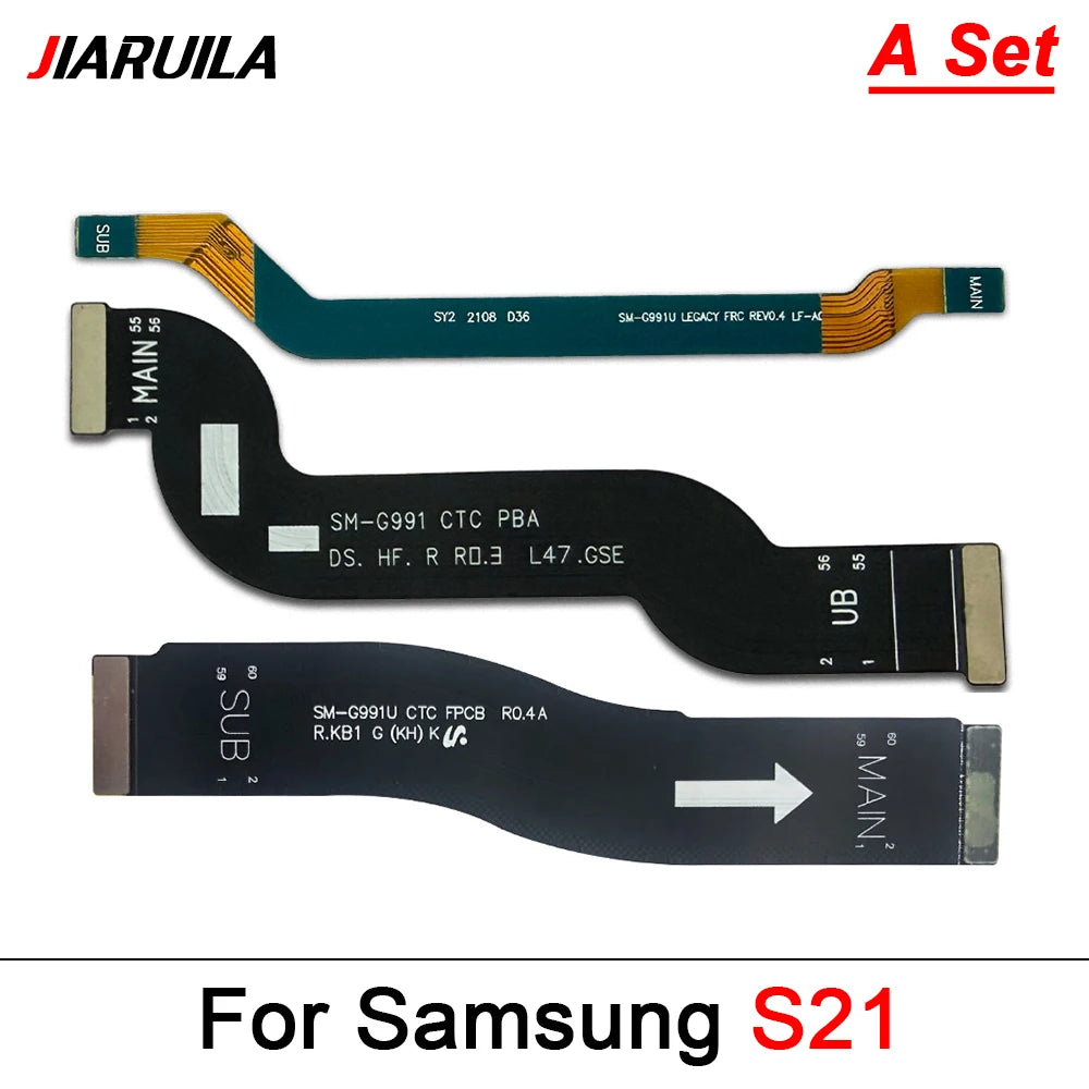 Main Board Mainboard LCD WiFi Signal Antenna Connector Board Flex Cable For Samsung S21 S22 S23 S24 S25 Plus Ultra 4G 5G Samsung phone repair parts