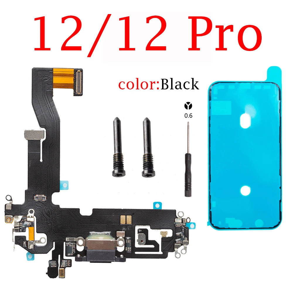 Charging Flex Cable for iPhone 11 12 mini 13 14 Pro max Dock Connector USB Charger Port Ribbon iPhone phone repair parts