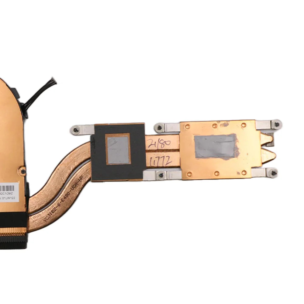 Original For Lenovo ThinkPad E480 E580 DIS Fan Heatsink CPU Cooler Cooling FRU:01LW122 01LW124 01LW123 02HM042 SWG Lenovo laptop repair parts