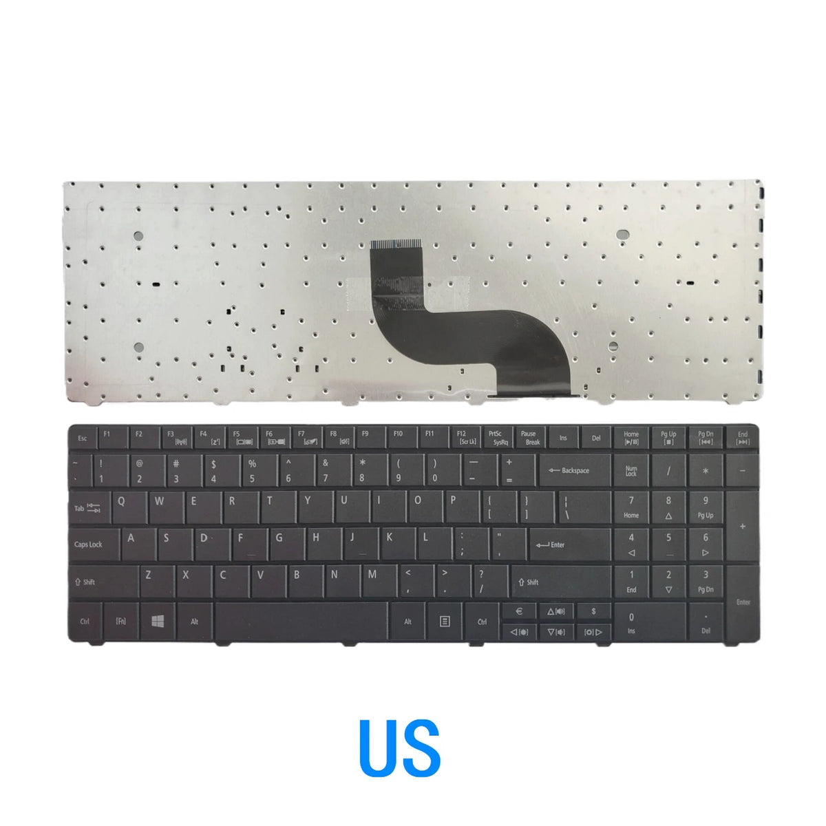 New US Russian Spanish Arab Brazil Language  Keyboard For Acer Aspire E1 521 531 571 E1-521 E1-531 E1-531G E1-571 E1-571G Acer laptop repair parts