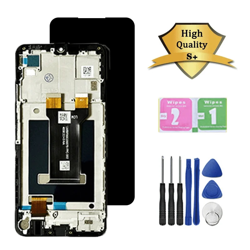 6.6'' IPS LCD For ZTE Blade V50 Design 5G 8150 LCD Screen Touch Panel Digitizer Assembly For ZTE V50 Design Display Frame ZTE phone repair parts