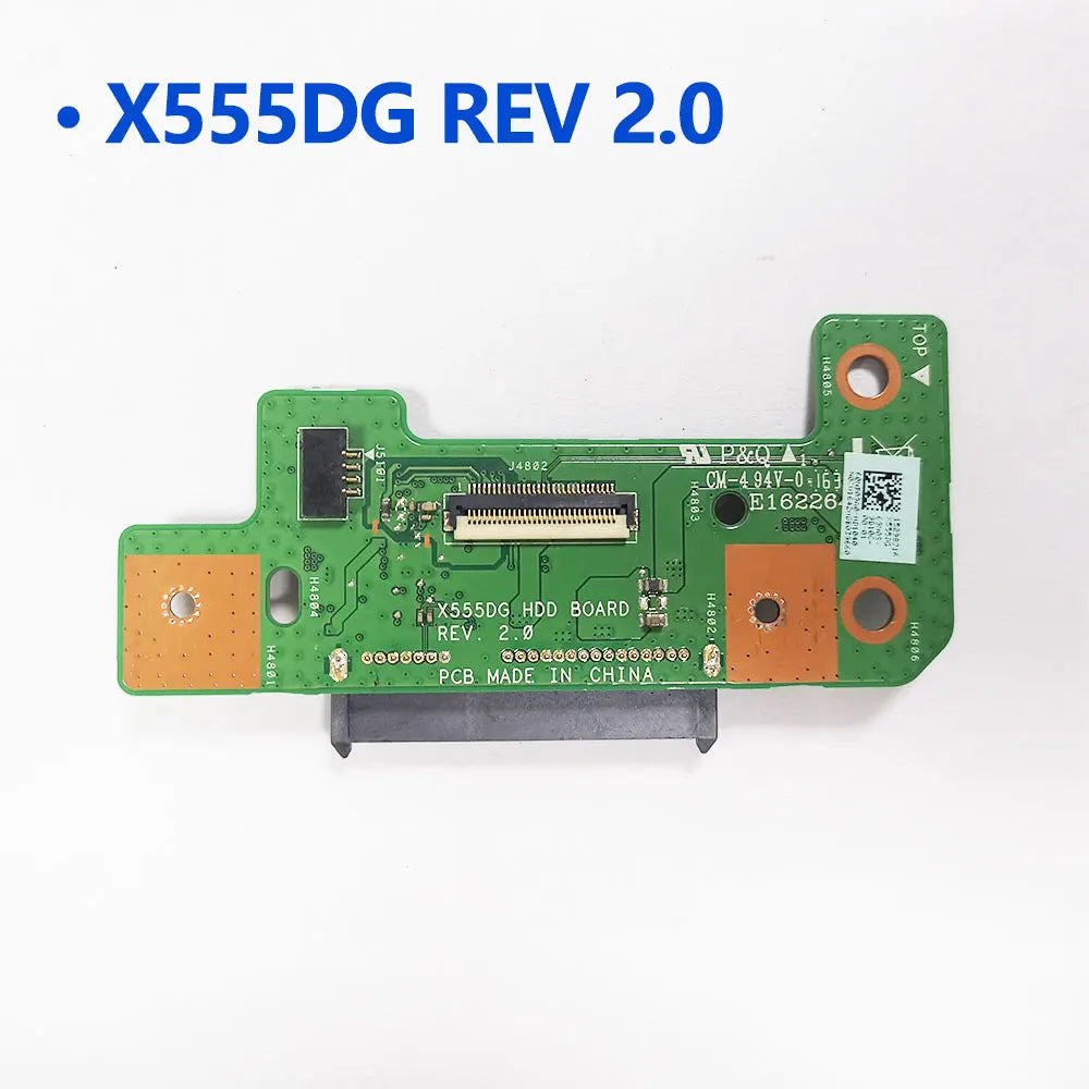 For ASUS X555 X555L X555LD X555LP X555UJ VM590L Y583L W509L W519 F555L A555 X555S Laptop SATA HDD SSD hard drive interface board ASUS laptop repair parts