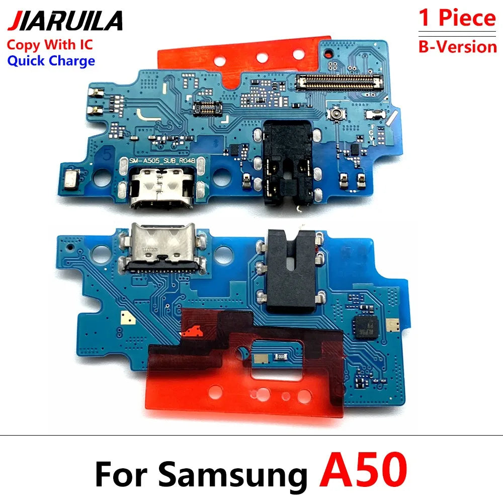 New For Samsung A10 A20 A30 A50 A01 A11 A21s A31 A51 A10s A20s A30s A50s USB Charger Charging Dock Port Connector Flex Cable Samsung phone repair parts