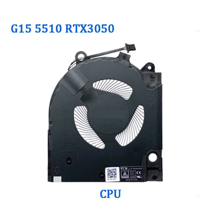NEW ORIGINAL Laptop CPU GPU Cooling Fan For DELL G15 5510 5511 5515 2021 RTX3050 RTX3060 RTX3070 CN-0203MH  Dell laptop repair parts