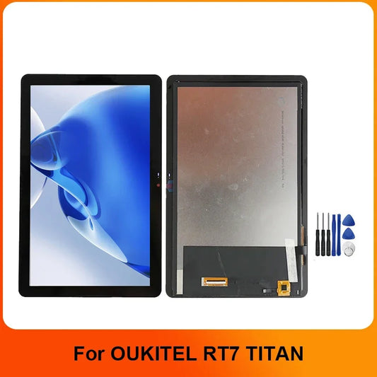 10.1" For OUKITEL RT7 TITAN LCD Display Touch Screen Digitizer Assembly Replacement Free Tools Tablet repair parts