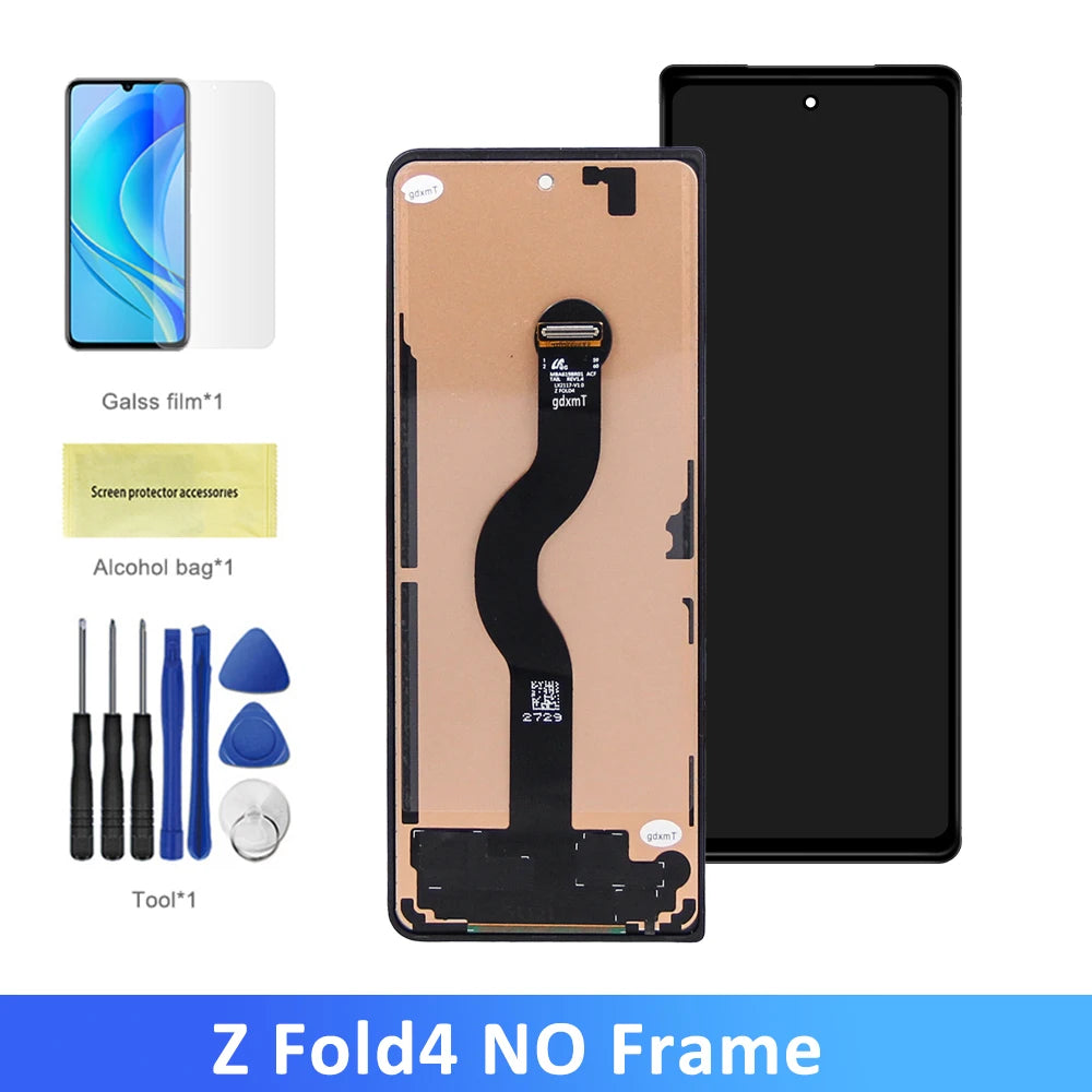 For Samsung Z Fold4 5G LCD Display Touch Screen Digitizer For Samsung Z Fold 4 5G LCD F936 F936B F936U Display Repair Parts Samsung phone repair parts