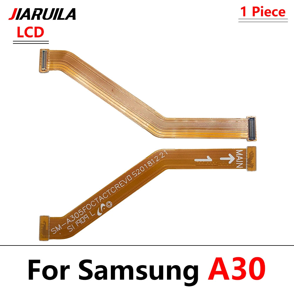New For Samsung A10 A20 A30 A40 A50 A60 A70 A80 A90 Main Board Motherboard FPC LCD Display Connect Mainboard Flex Cable Samsung phone repair parts
