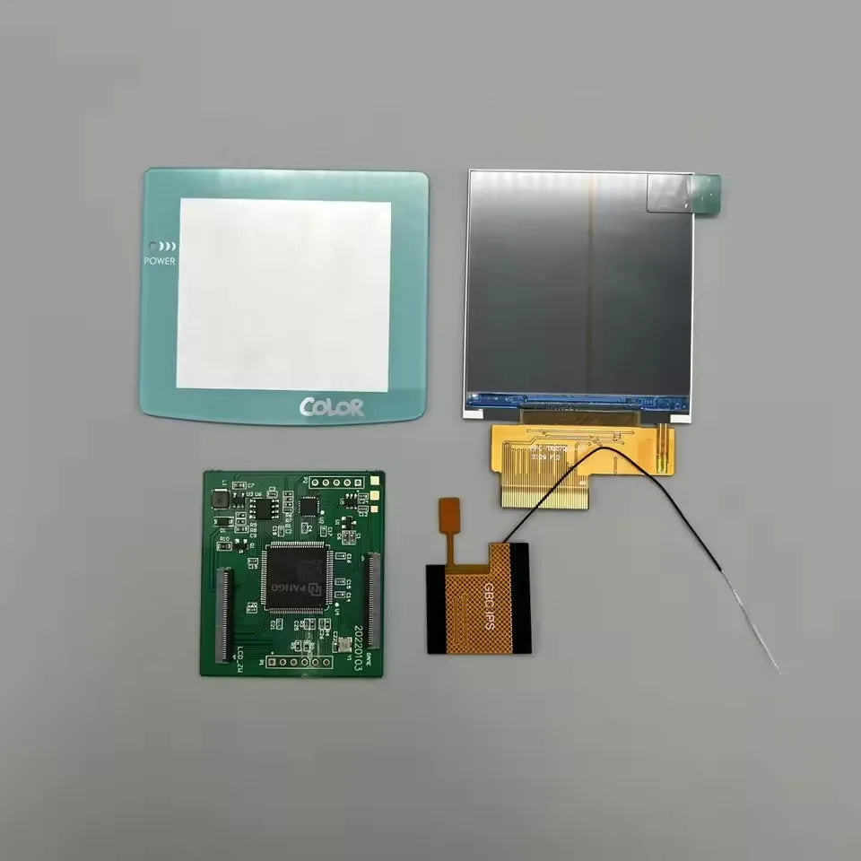 2.6' IPS High Brightness LCD Screen Is Suitable for Nintendo Game Boy Color IPS GBC LCD Support Pixel Display Game console repair parts