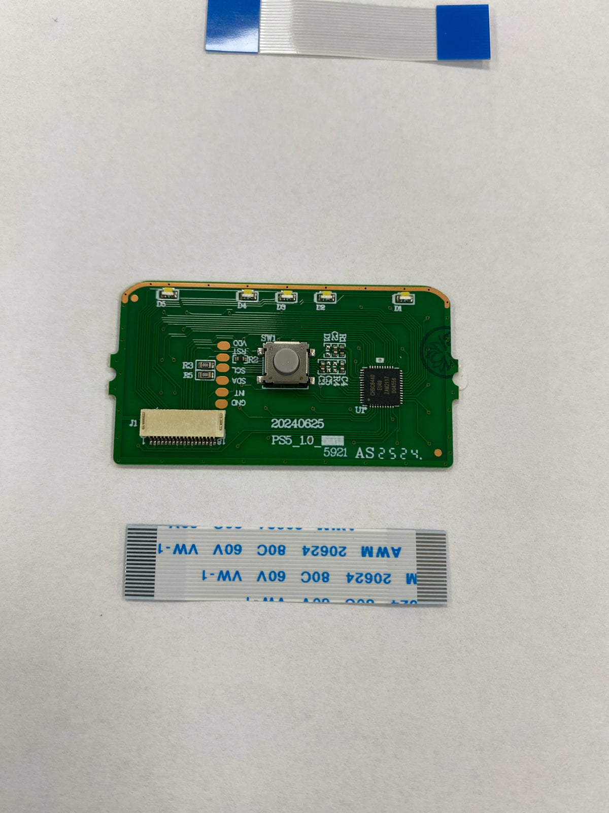 For PS5 Controller BDM-010/020/030/040 Touchpad Replacement Touch Pad 16Pin/18Pin Flex Cable Game console repair parts