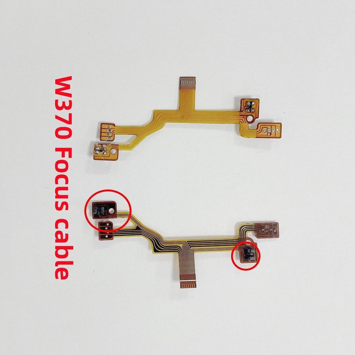 1PCS New W370 Lens Focus Flex Cable For Sony W370 w370 Camera Lens Focusing Cable Repair Parts Digital Camera repair parts