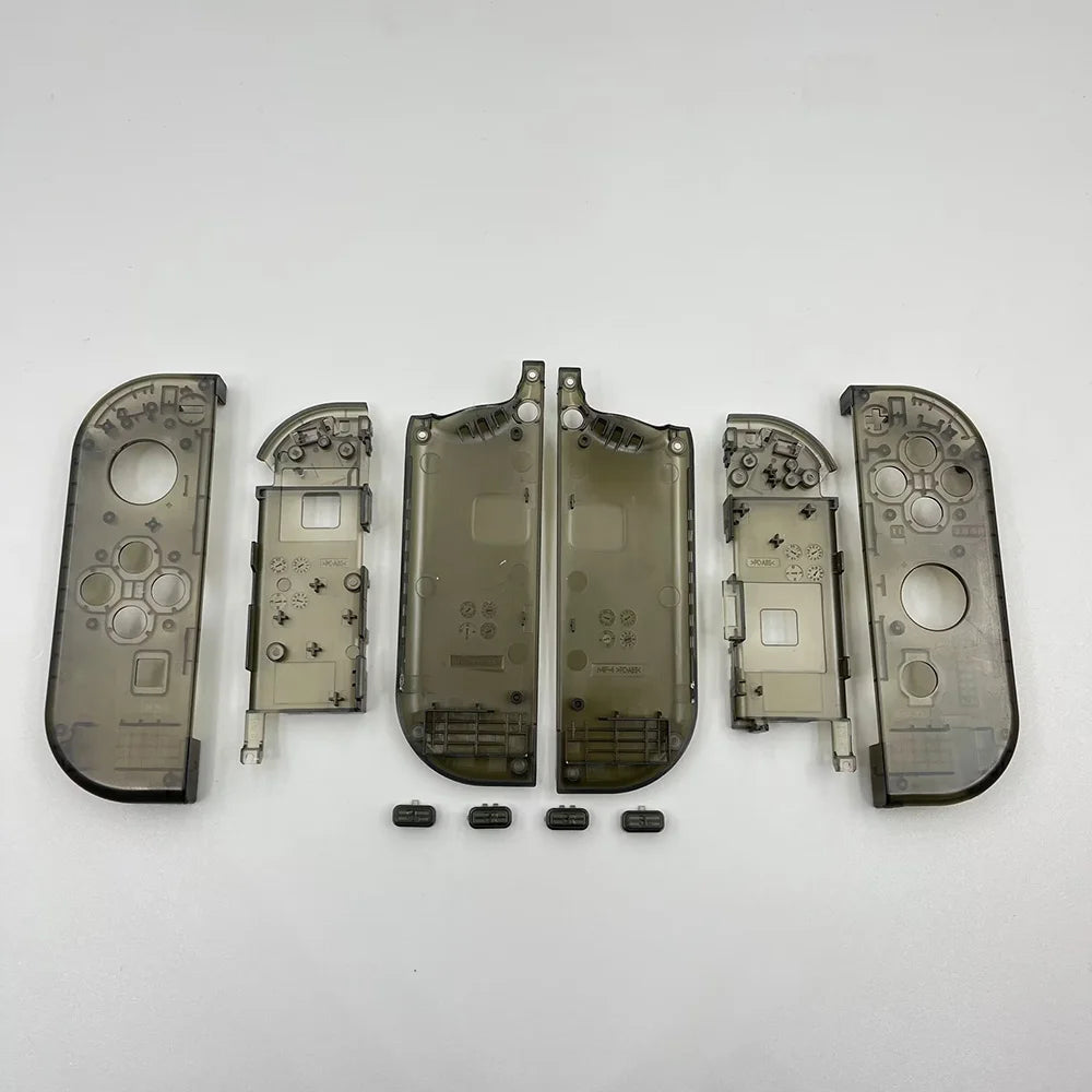 For Switch Oled Replacement Clear Transparent Shell Cover  SL SR Buttons for Nintendo Switch NS Joy Con  Controller Housing Case Game console repair parts