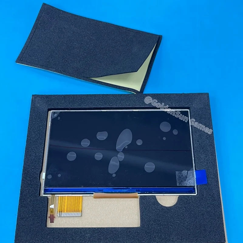 Display Screen for PSP 3000 3001 3004 3006 3008 Series Console LCD Screen with Dust-proof Sponge Frame for PSP3000 Replacement Game console repair parts