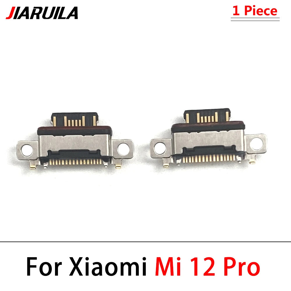 100Pcs New For Xiaomi Mi 8 9 Se 9T 10 10T 11 11T 12 Lite Pro Mi A1 A2 A3 Charger Micro USB Charging Port Dock Connector Socket  Xiaomi  Xiao mi phone repair parts