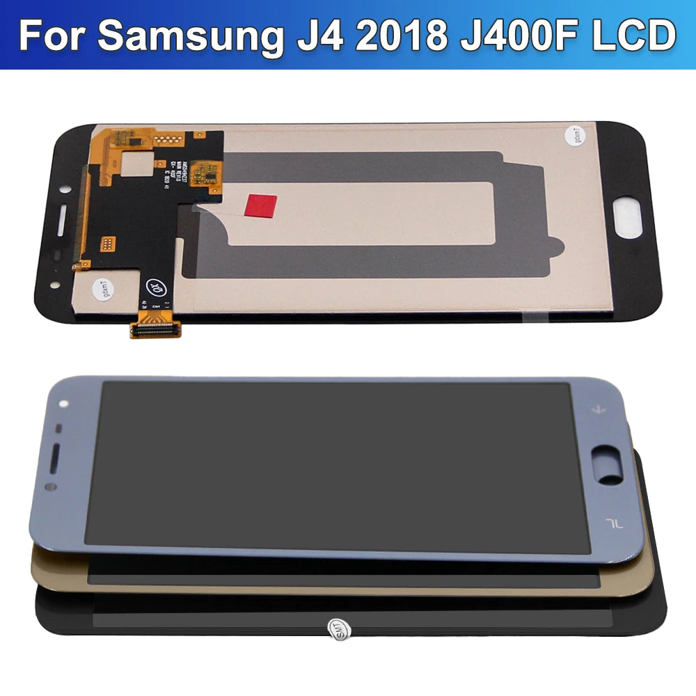 For Samsung Galaxy J4 2018 J400 J4 SM-J400F/DS SM-J400M/DS Display With Touch Screen Assembly Can Adjust Brightness LCD Samsung phone repair parts
