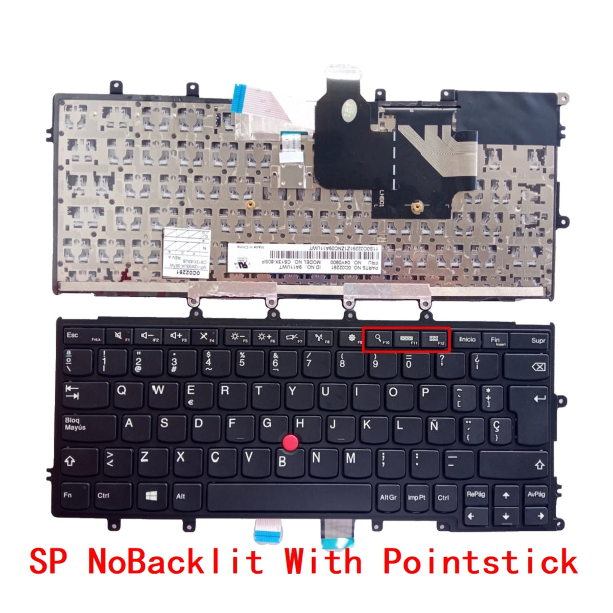 US Russian Spanish Arab Brazil Portuguese Backlit Keyboard For Lenovo Thinkpad X230S X240 X240S X250 X240I X230S X250 X260S X260 Lenovo laptop repair parts