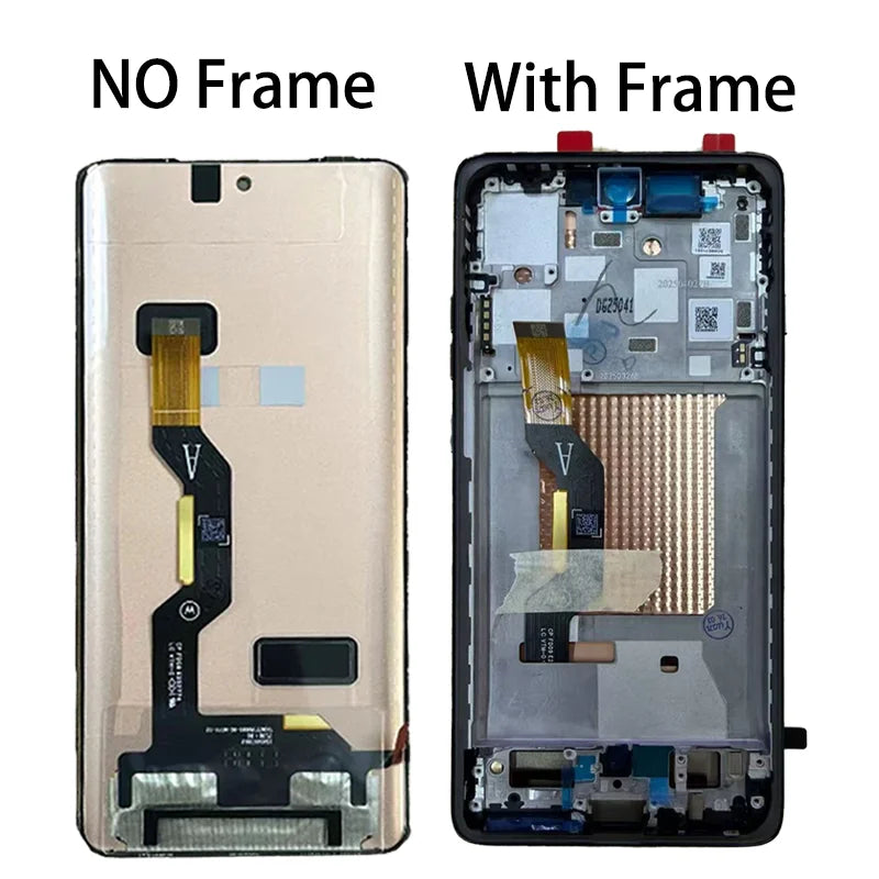 6.7" AMOLED For Motorola Edge 2025 LCD Display Screen Touch Digitizer Assembly For Moto Edge2025 XT2519 Display Frame Motorola phone repair parts