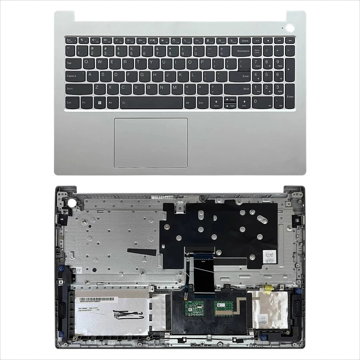 Upper case keyboard for Lenovo S15 G2 ITL ACL C shell topcase palmrest keybooard cover touchpad 5CB1D05154 Lenovo laptop repair parts