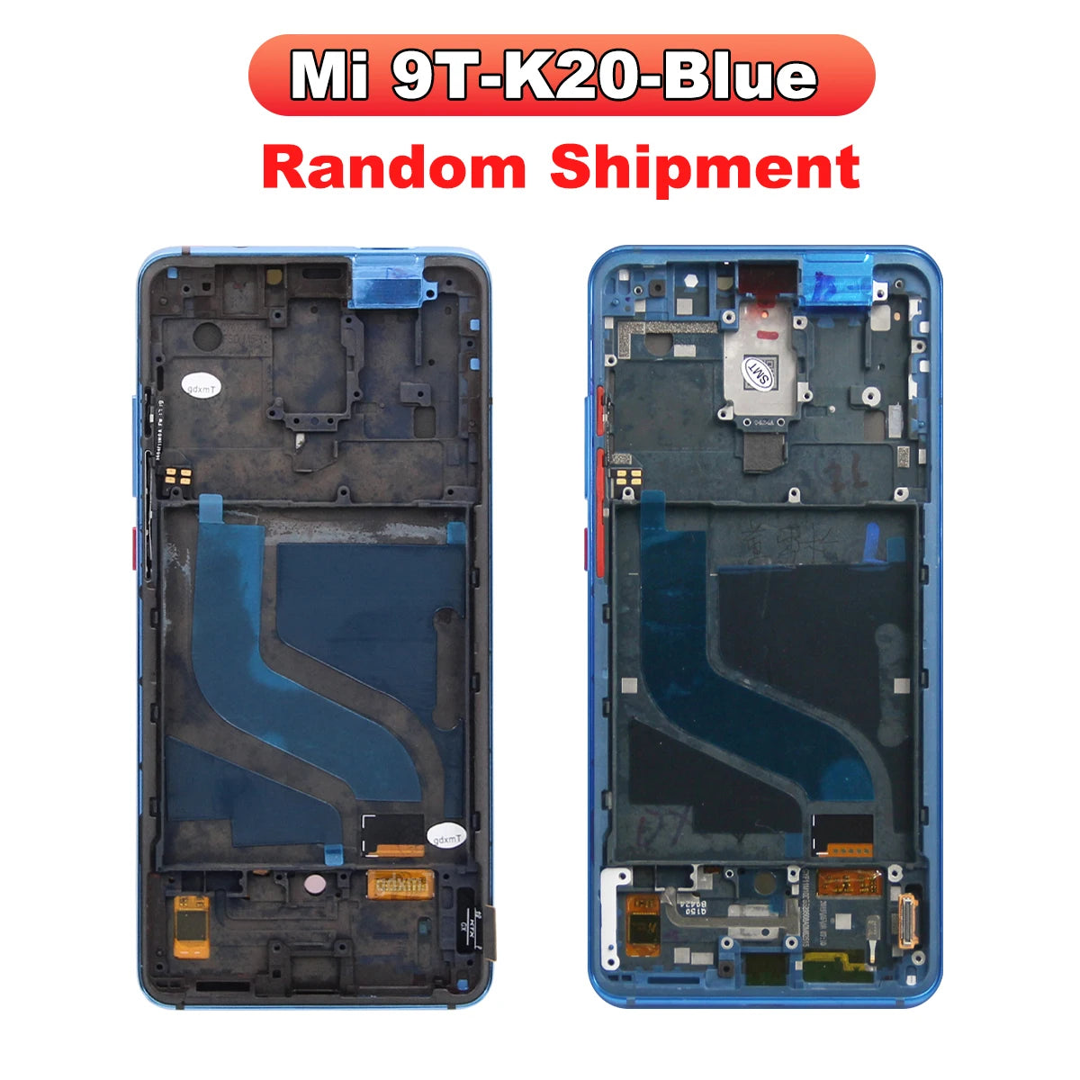 Super Amoled Mi 9T / Mi 9T Pro Screen Replacement, for Xiaomi Redmi K20 / K20 Pro Lcd Display Digital Touch Screen with Frame Xiaomi phone repair parts