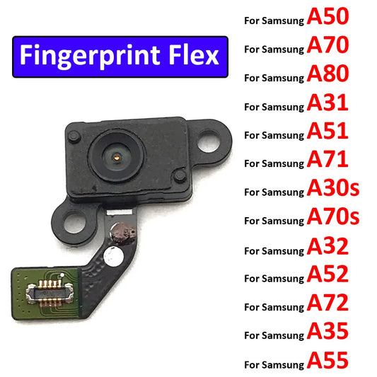 Home Button Fingerprint Sensor Flex Cable For Samsung A50 A70 A80 A31 A51 A71 A30s A70s A35 A55 A32 A52 A72 4G 5G Samsung phone repair parts