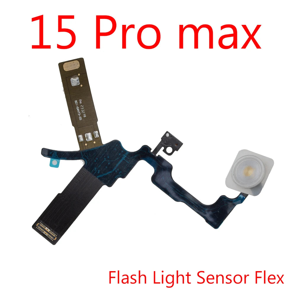 Wireless Charging Coil NFC Antenna Replacement With Led Flash Light Flex Cable For iPhone  15  Plus 16 Pro  Max Parts iPhone phone repair parts