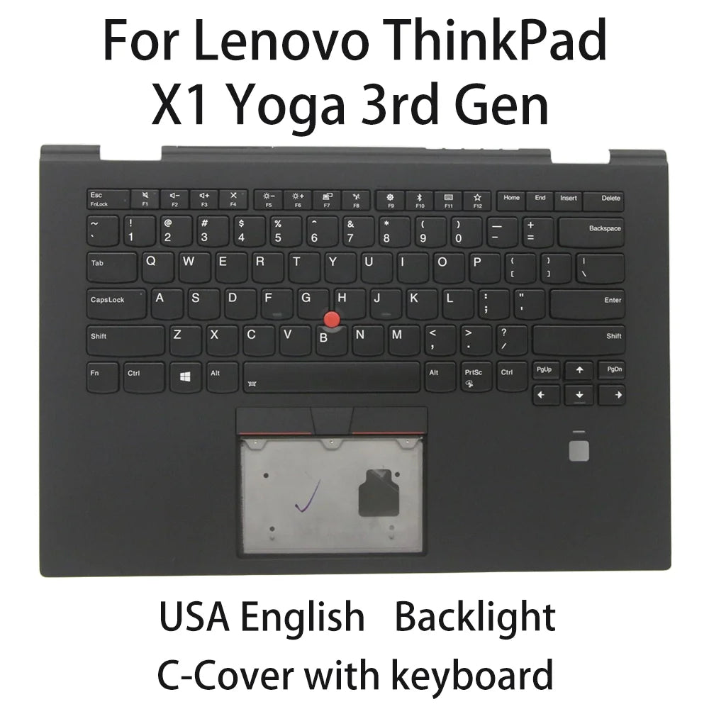 New For Lenovo X1 Yoga 3rd Gen Keyboard USA English Backlight 02HL897 02HL904 02HL905 01LX788 01LX828 01LX868 01LX908 02HL896 Lenovo laptop repair parts