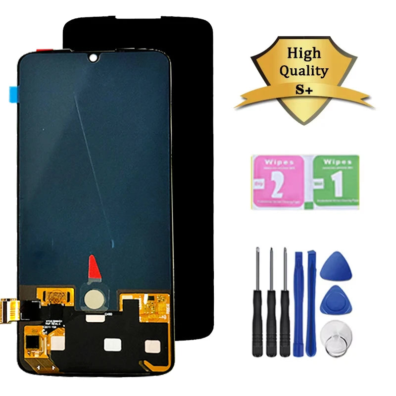 Super AMOLED For Motorola Moto Z4 XT1980  LCD Display Touch Screen Digitizer Assembly for Moto Z4 XT1980-3 XT1980-4 Display Motorola phone repair parts
