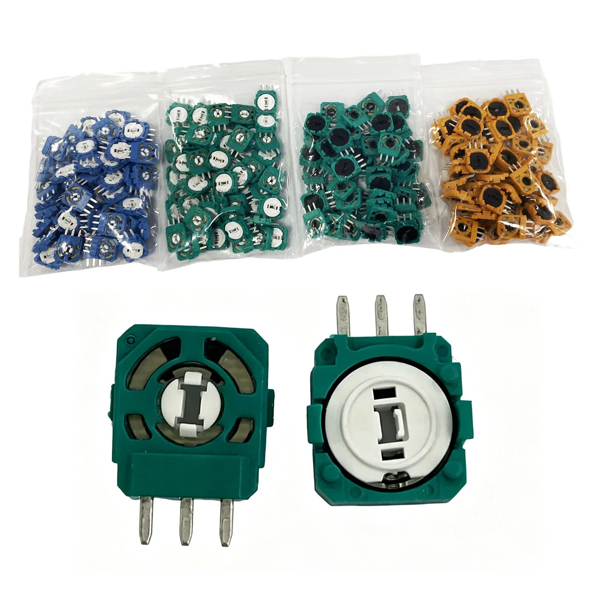 50PCS ALPS Potentiometer For XBOX/PS4/PS5/NS PRO 3D Analog Joystick Micro Switch Sensor Module Axis Resistor 10k 2.3K 2K3 Game console repair parts