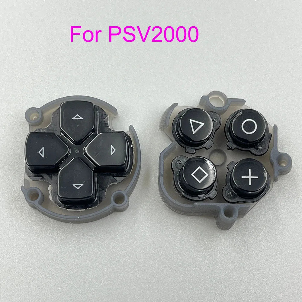 1PC For PSVita 2000 White Black  L R Trigger Button For PSV2000 Replacement Cross Function Button Game console repair parts