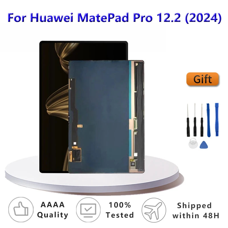 12.2" OEM LCD Touch Screen For Huawei MatePad Pro 12.2 (2024) Assembly Digitizer Front Glass Display Panel Replacement Tablet repair parts