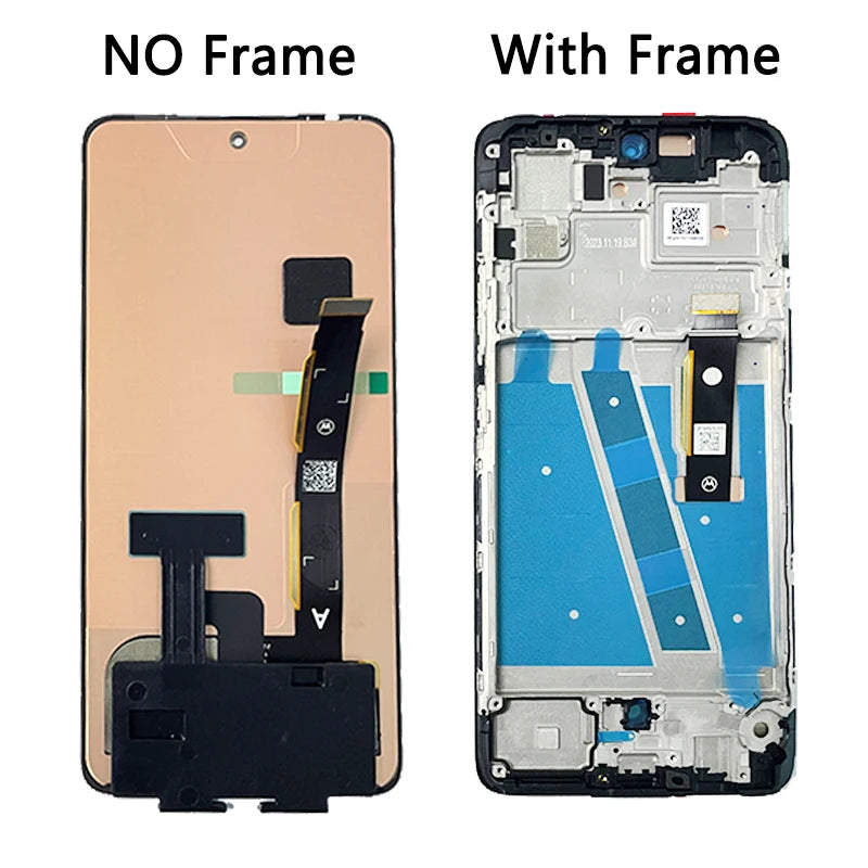6.6“New For Motorola  G72 LCD XT2255-1 Display Touch Screen Digitizer Assembly Replacement For Moto G72 Display With Fingerprint Motorola phone repair parts