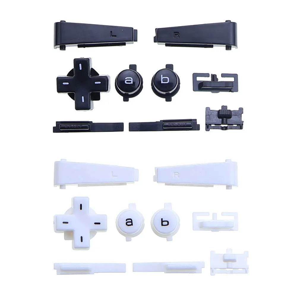 For Gameboy Micro GBM Console Left Right Keypad A B L R D-Pad Buttons Silicone Rubber Conductive Button Pads Replacement Game console repair parts