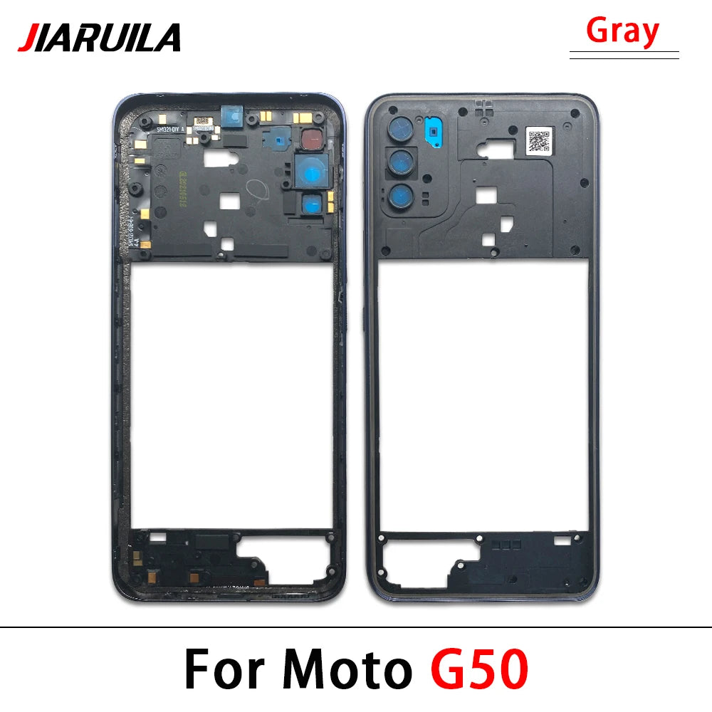 For Motorola Moto G13 G23 G53 G31 G41 G71 G50 5G Middle Frame Holder Housing Replacement Repair Parts Motorola phone repair parts
