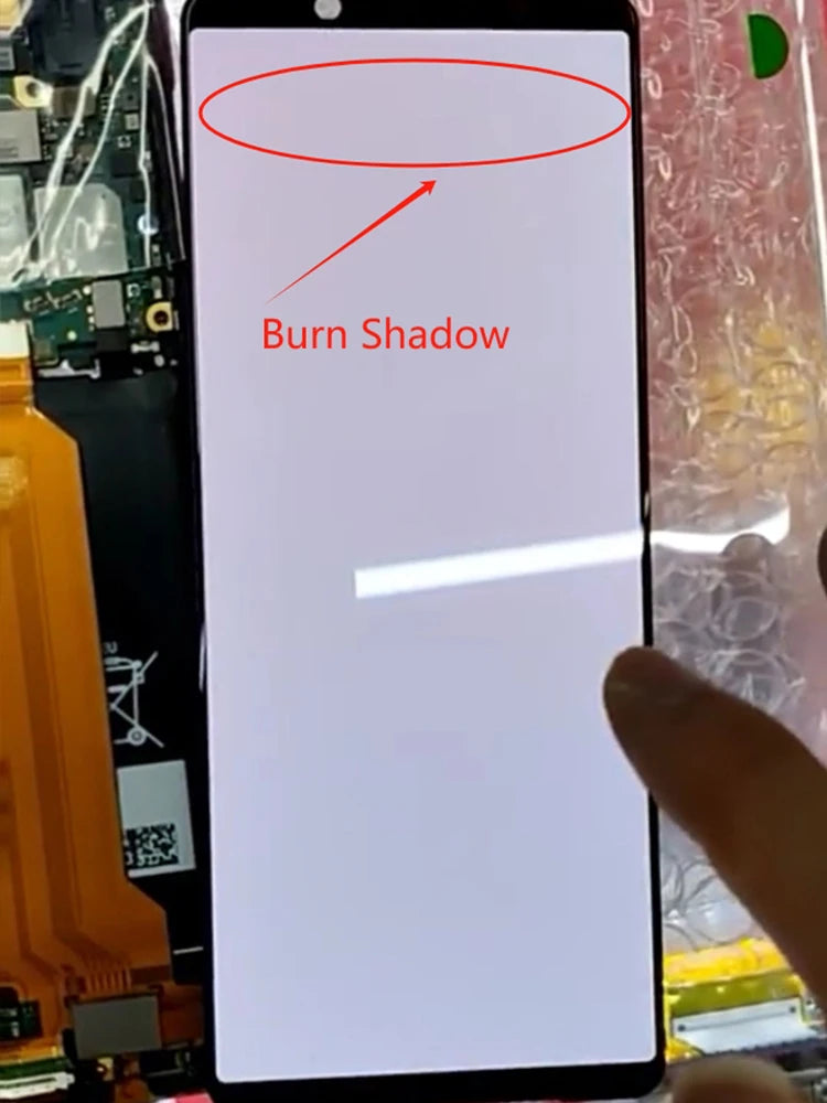 6.1" OLED For Sony Xperia 5 II LCD Display With Burn-shadow Screen Touch Panel Digitizer Assembly Replace For Sony X5 II LCD Sony phone repair parts