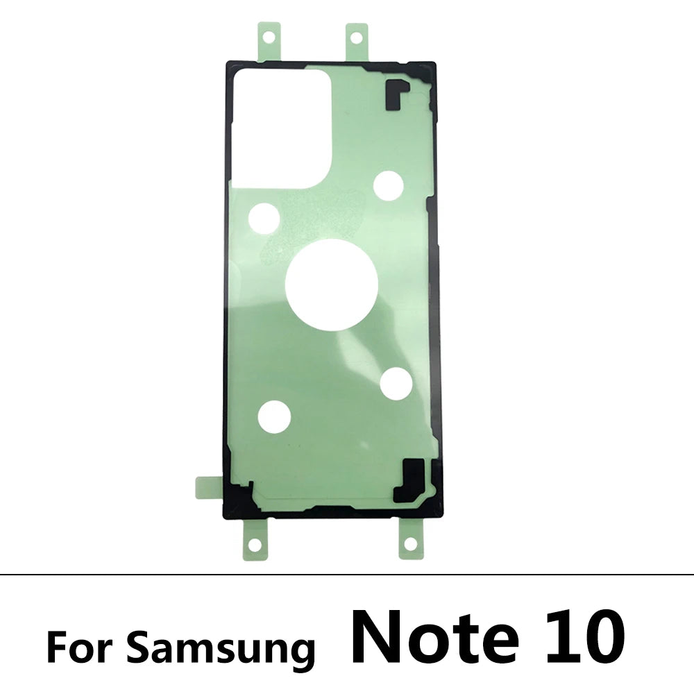 Back Battery Sticker Adhesive Glue For Samsung S9 S10 S20 Note 7 8 9 10 20 Plus Ultra Lite Waterproof Back Cover Sticker Samsung phone repair parts