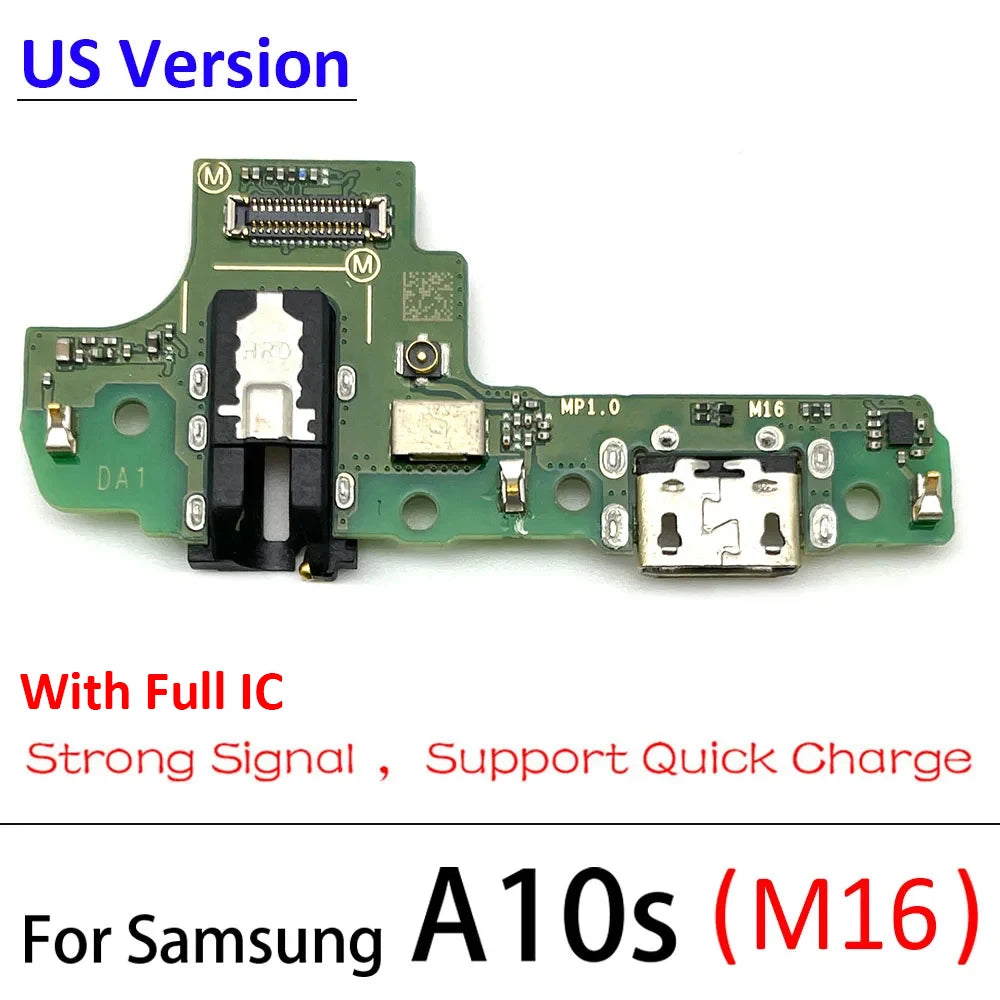 USB Charging Port Board Flex Cable Connector Parts For Samsung A10S A107 A107F A20s A207 A207F M12 M14 M15 M16 Samsung phone repair parts