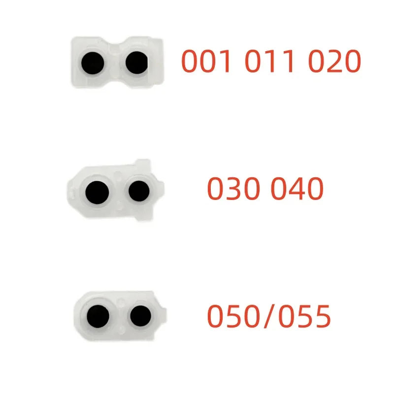 100pcs=50pairs L2 R2 L1 R1 Rubber Buttons for PS4 Controller JDS 001 011 030 JDM-030 040 055 Conductive Rubber Pads Game console repair parts