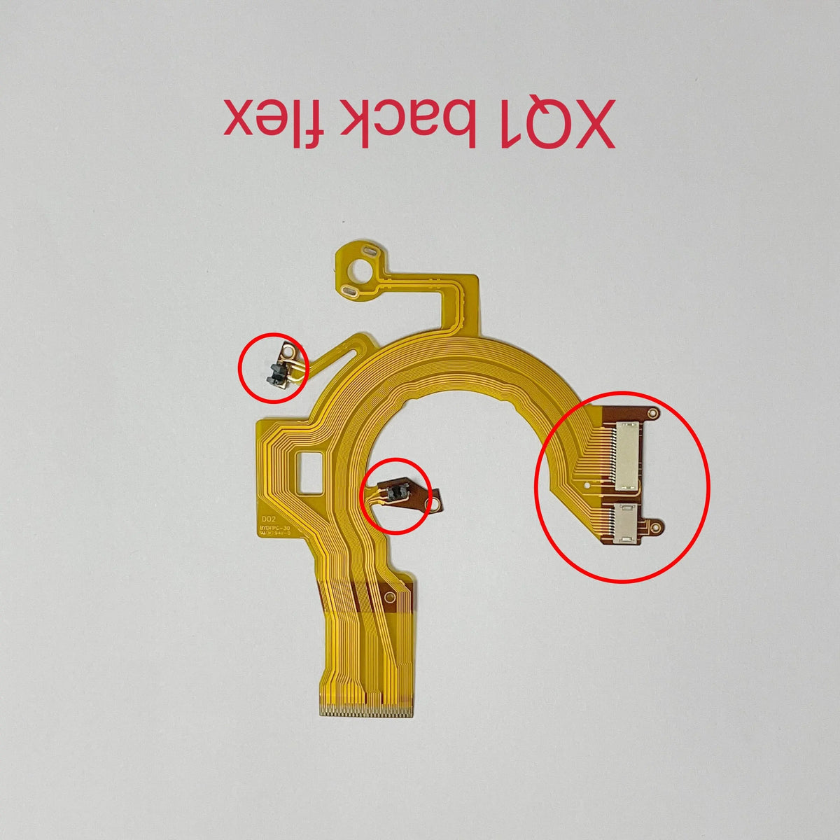 New XQ1 Lens Back Flex Cable With Sensor For Fuji Fujifilm XQ1 Camera Lens Rear Cable Repair Parts Digital Camera repair parts