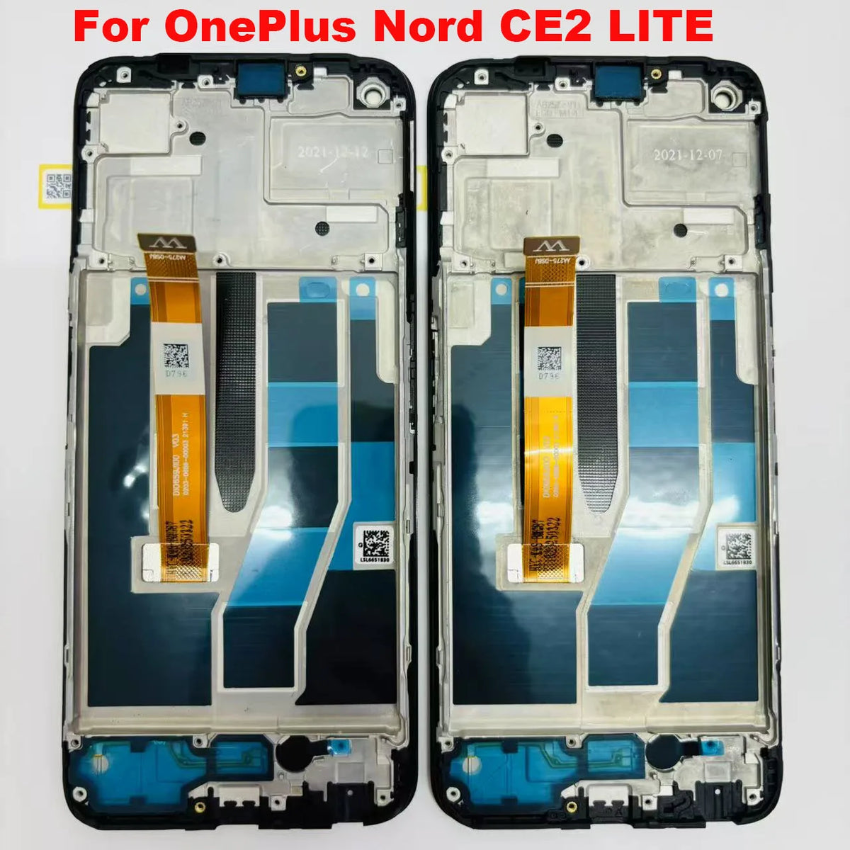 6.59''high Brightness For OnePlus Nord CE 2 Lite 5G/1+Nord ce2 lite CPH2381 LCD Display Screen Touch Panel Digitizer With Frame  OnePlus phone repair parts
