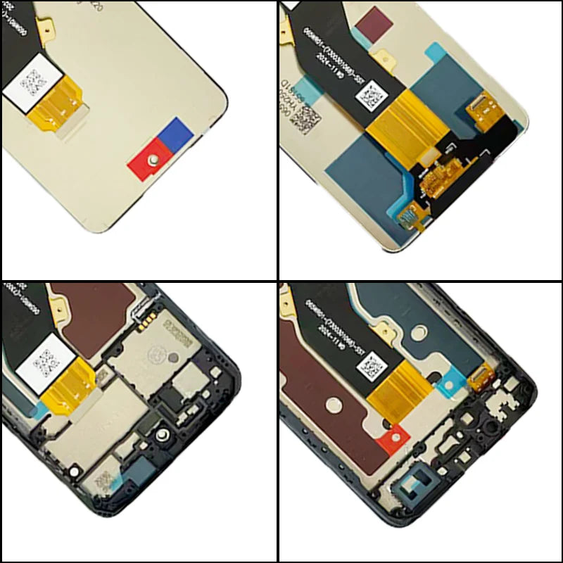 Z2357N  Z2359 Premium Lcd For ZTE Blade A75 4G/V60 Smart Display Touch Screen Digitizer Panel Assembly With Frame ZTE phone repair parts