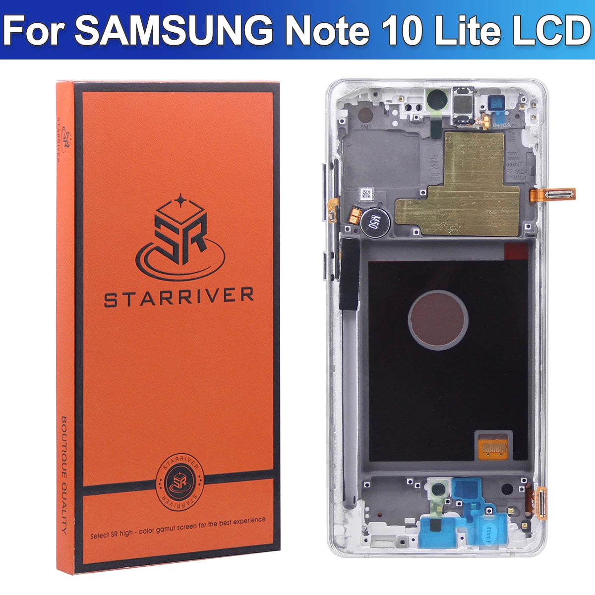For Samsung Galaxy Note 10 Lite Lcd Display With Frame Touch Screen Digitizer Parts For Samsung N770 N770F/DS N770F/DSM Display Samsung phone repair parts