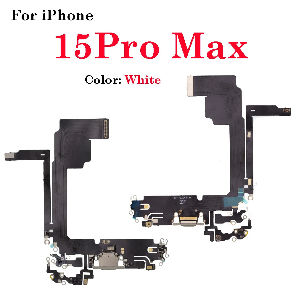 1Pcs New Brand For iPhone 16 15 Plus16 15 Pro Max Dock Charging Port Flex Cable USB Charger Connector Replacement Part iPad tablet repair parts