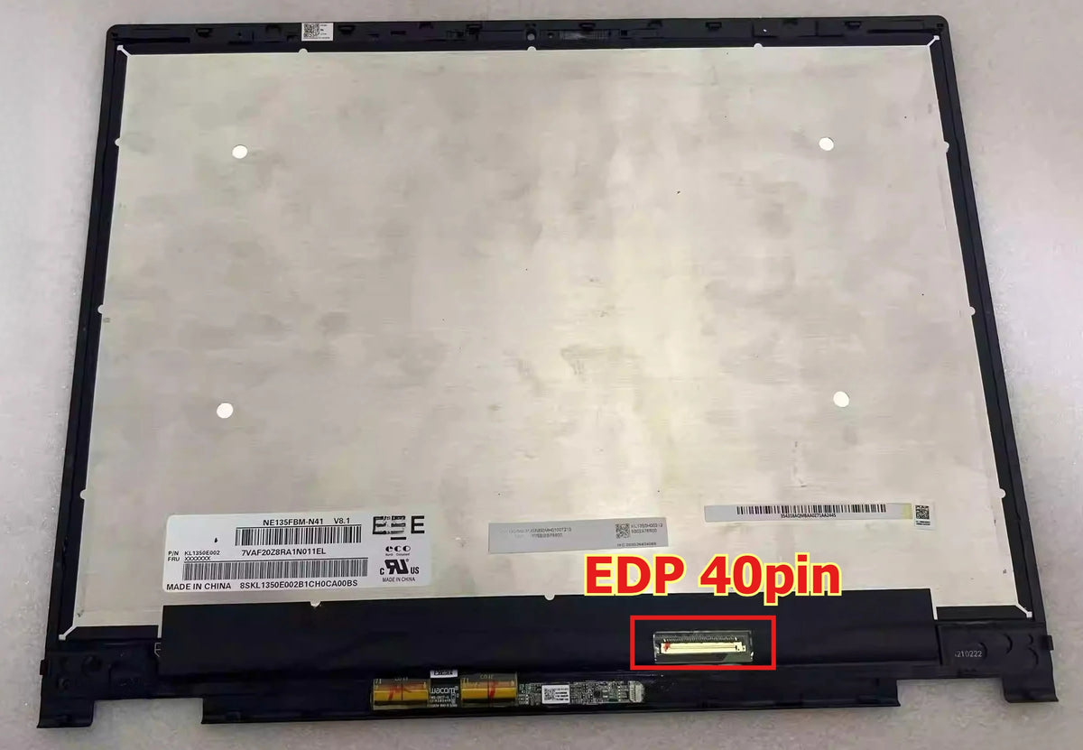 13.5" QHD 2K 2256x1504 Lcd touch screen display panel for Acer Spin5 N19W3 SP513-54N SP513-55N KL1350E002 NE135FBM-N41 assembly Acer laptop repair parts