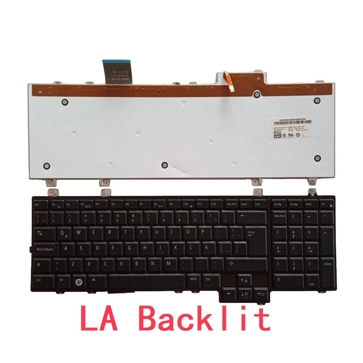 New US Latin Arab Brazil Japan Portuguese Laptop Backlit Keyboard For Dell Studio 1735 1736 1737 Service Notebook PC ReplacementDell laptop repair parts