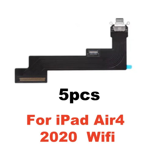 AliSunny 5pcs Charging Port  Flex Cable for iPad 7 8 9 10inch 5 6 Air Mini 2 3 4 A1474  A1475  Charger USB Dock iPad tablet repair parts