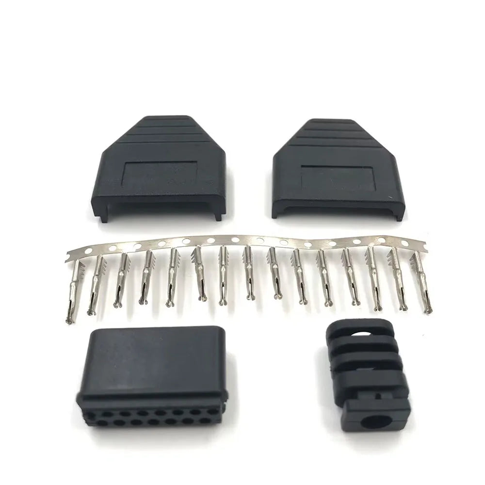2Sets 15Pin Controller Port Connector For SNK /FC For NEOGEO /CD Controller Plug Repair Parts Game console repair parts