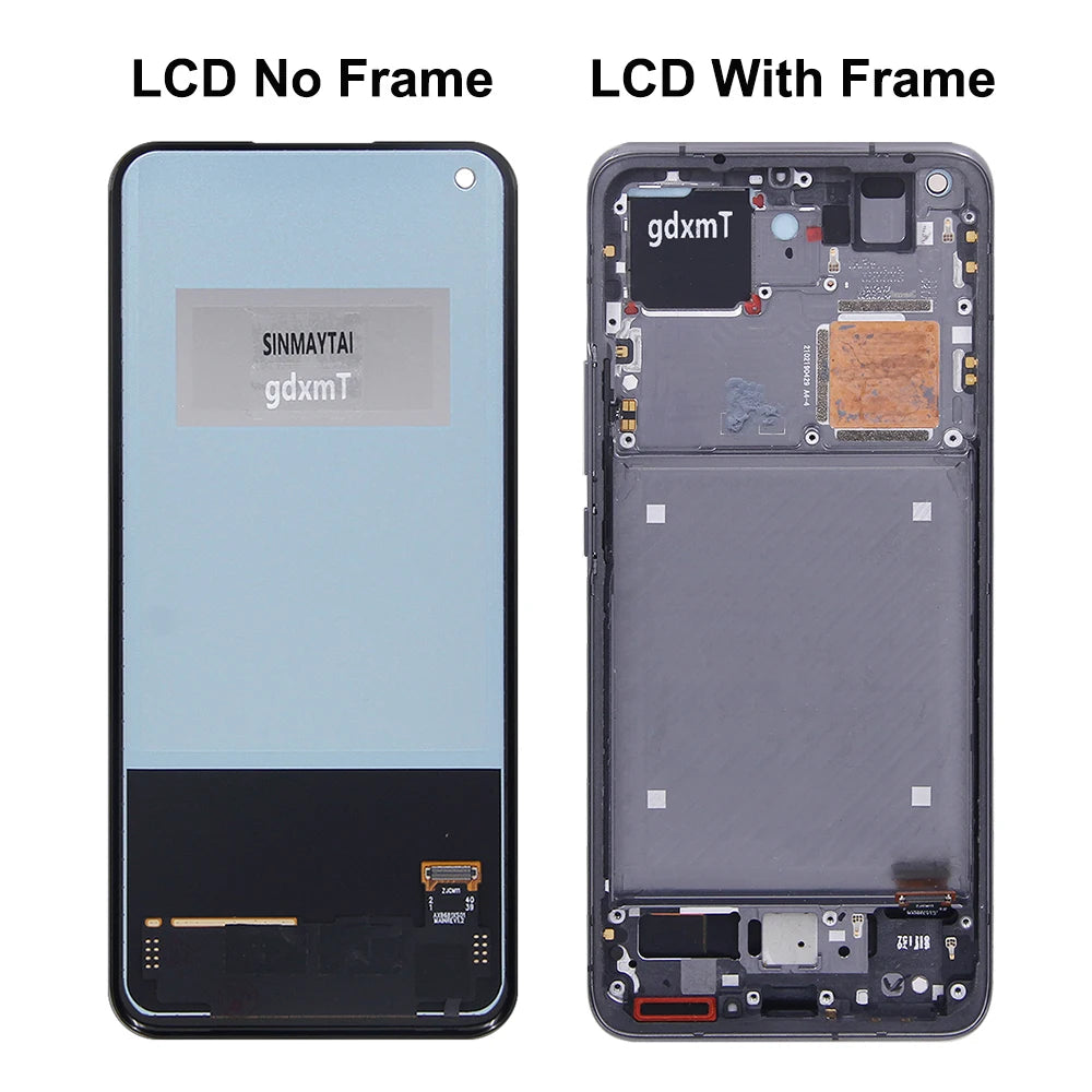 For Xiaomi Mi 11 Ultra Mi11 Ultra M2102K1G M2102K1C LCD Display Touch Screen Digitizer Assembly Replacement Parts 100% Tested Xiaomi phone repair parts